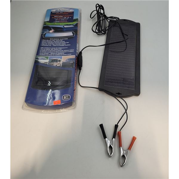 Sunforce 12v Solar Panel Battery Maintainer