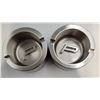 Image 2 : Stainless Steel Ashtrays - Silver