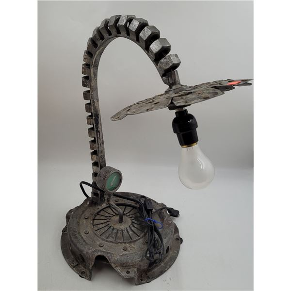 Steampunk Style Metal Art Lamp