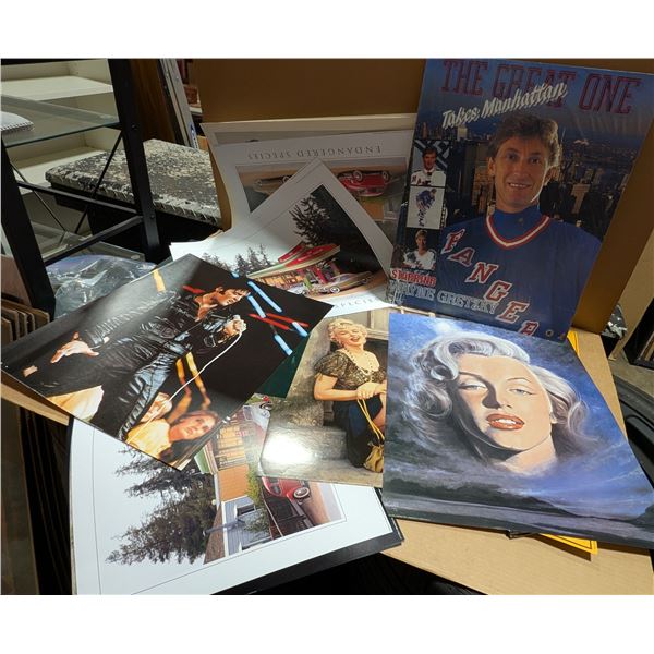 Lot of Hockey, Pop Culture, & Automobile Prints