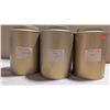 Image 1 : 3 Tea Cannisters w/ Assorted Teas