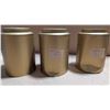 Image 1 : 3 Tea Cannisters w/ Assorted Teas