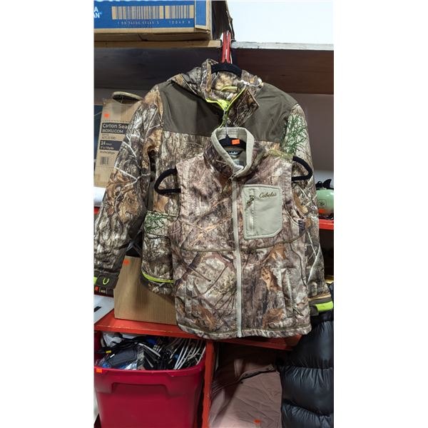 Cabela's Vest & Huntshield Jacket