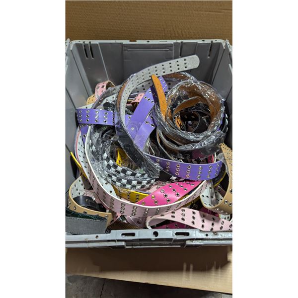 Lot of Assorted Color Belts