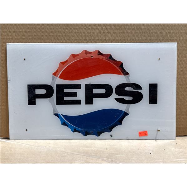 Pepsi Advertising Sign