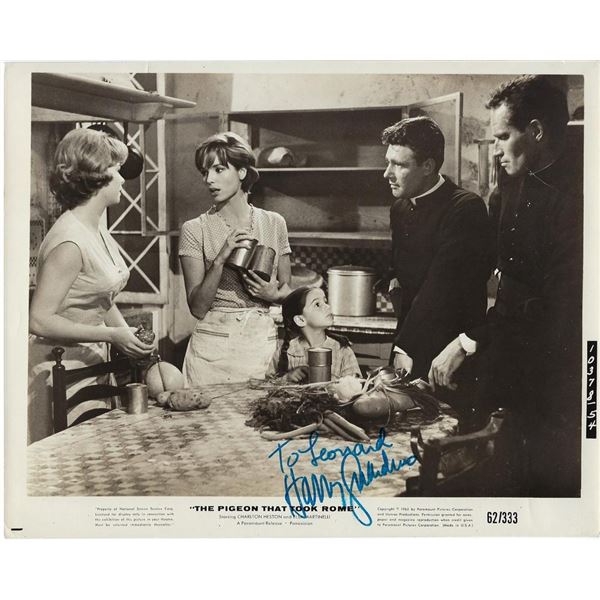 The Pigeon That Took Rome Harry Guardino Signed Photo