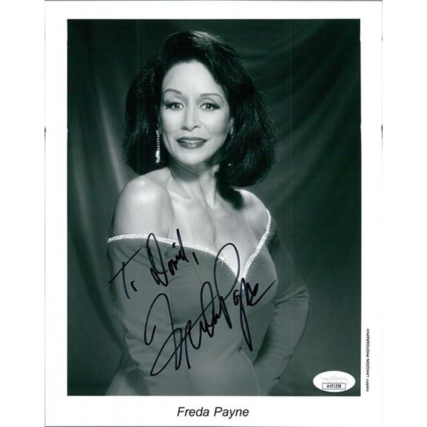 Band Of Gold Singer Freda Payne Signed Photo