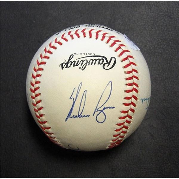 Tom Seaver And Nolan Ryan 300 Win Pitchers Signed Baseball JSA Authenticated