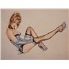 Image 1 : Artist Olivia DeBerardinis Pin Up 1992 Collector Card