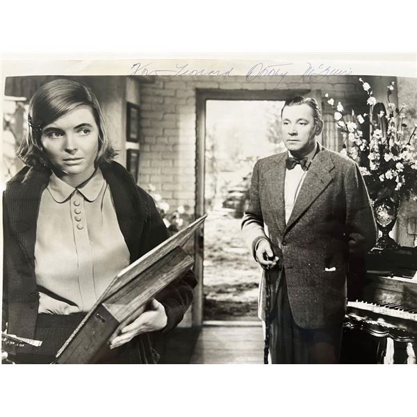 Dorothy McGuire signed photo