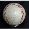 Image 3 : Atlanta Braves 1967 Team Signed Baseball by 26 Hank Aaron JSA Authenticated