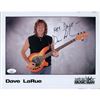 Image 1 : Bassist Dave LaRue signed photo. JSA Authenticated