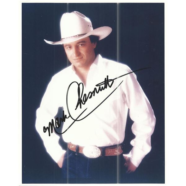 Country Music Star Mark Chesnutt signed photo