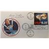 Image 1 : Brian Duffy Signed NASA 25th Anniversary Challenger First Day Cover