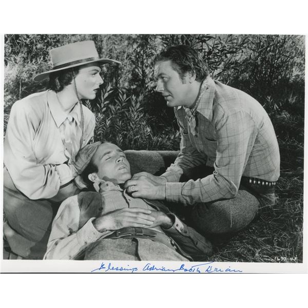 The Last Bandit Adrian Booth Brian signed movie still