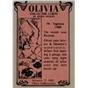 Image 2 : Artist Olivia DeBerardinis Pin Up 1992 Collector Card