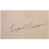 Image 1 : NASA Project Mercury Virgil Grissom signature slip