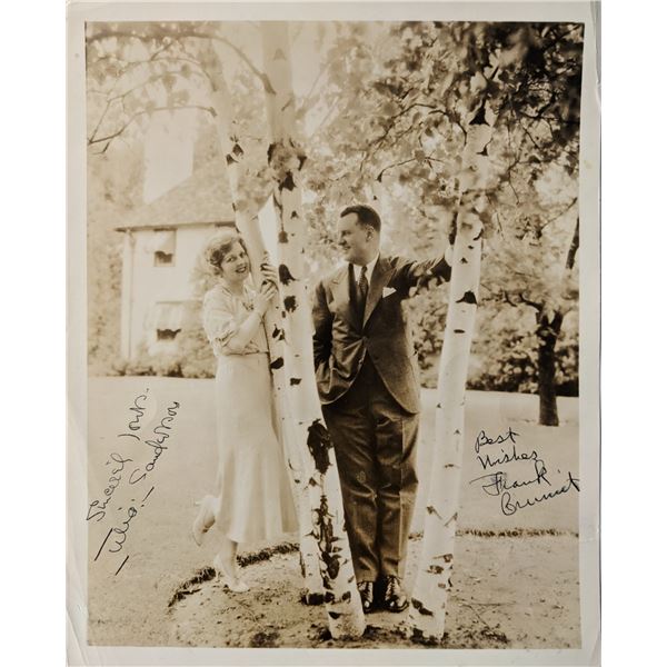 Duel in the Sun Jennifer Jones and Gregory Peck signed photo