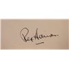 Image 1 : French Without Tears Rex Harrison signature slip