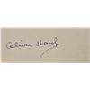 Image 1 : Oliver Hardy signature slip