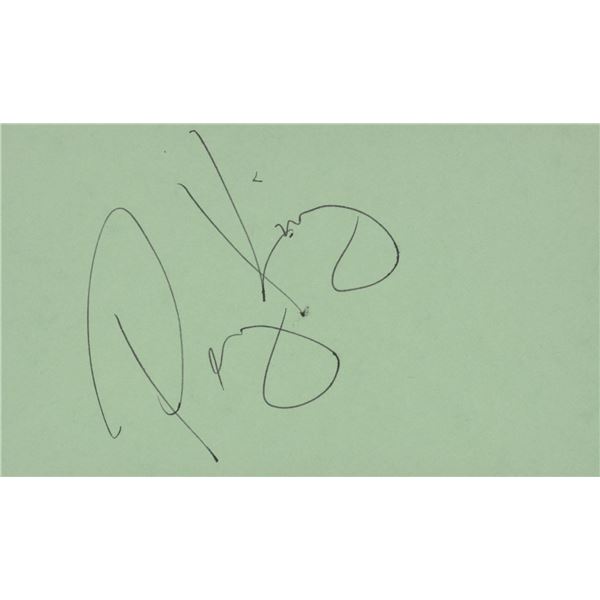 The Lords of Flatbush Perry King signature cut