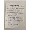 Image 1 : General Carroll W. Red McColpin signed letter