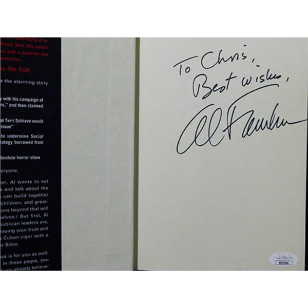 The Truth with Jokes  Al Franken Signed 1st Ed Hardcover Book JSA Authenticated