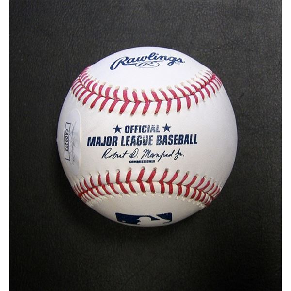 Colorado Rockies CJ Cron Signed Rawlings Official MLB Major League Baseball JSA Authenticated