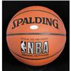 Image 2 : Boston Celtic Tony Battie Signed Spalding Indoor/Outdoor NBA Basketball JSA Authenticated
