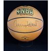 Image 3 : Los Angeles Lakers Jerry West Signed Spalding Leather Indoor Basketball JSA Authenticated