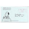 Image 2 : Charles Schulz signed Snoopy sketch with envelope