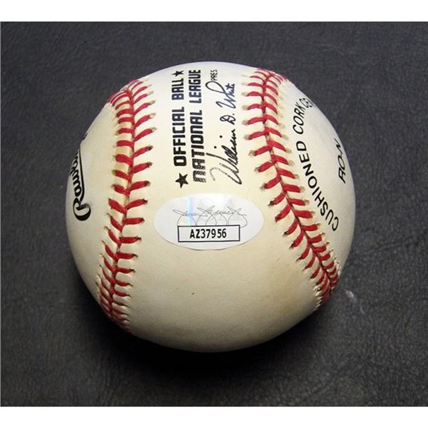 Florida Marlins Cliff Floyd Signed Rawlings National League Baseball JSA Authenticated