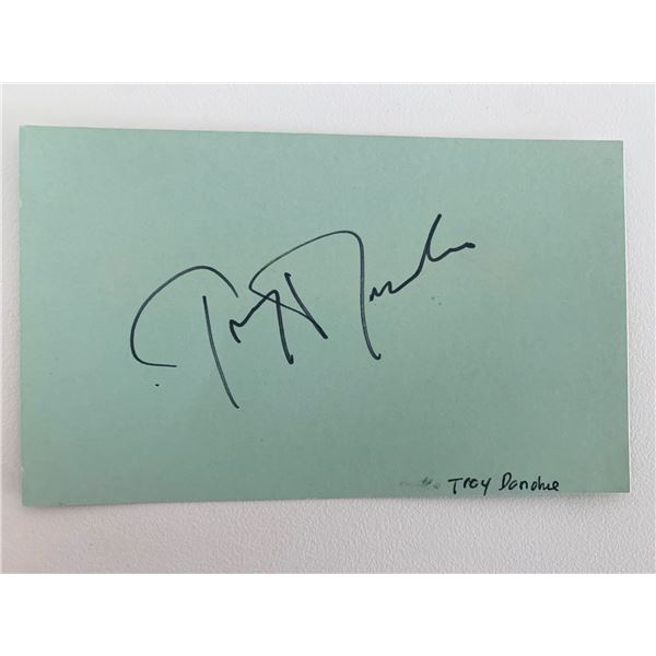 Troy Donohue original signature