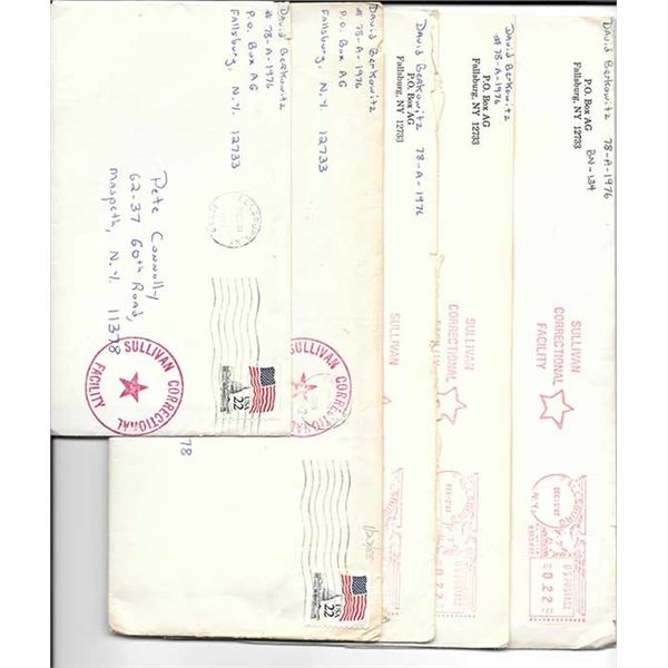 Son Of Sam Serial Killer David Berkowitz Handwritten Letter Collection
