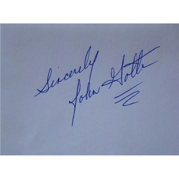 Mob Boss John Gotti signature slip