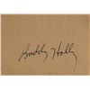 Image 1 : Musician Buddy Holly signature slip