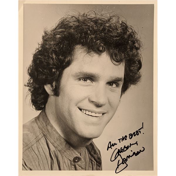 Logans Run Gregory Harrison signed photo