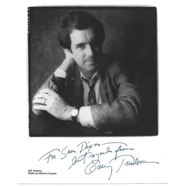 Garry Trudeau Signed Photograph