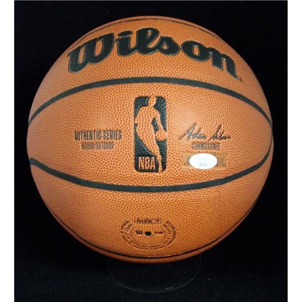 Detroit Pistons Jalen Duren Signed Wilson Basketball JSA Authenticated