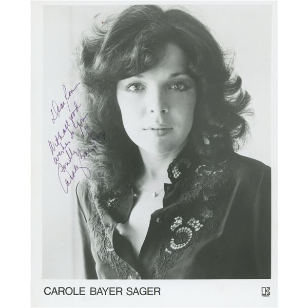 Michael Jackson Collaborator Carole Bayer Sager signed photo