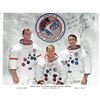 Image 1 : Astronauts Jim Irwin and Al Worden signed NASA photo