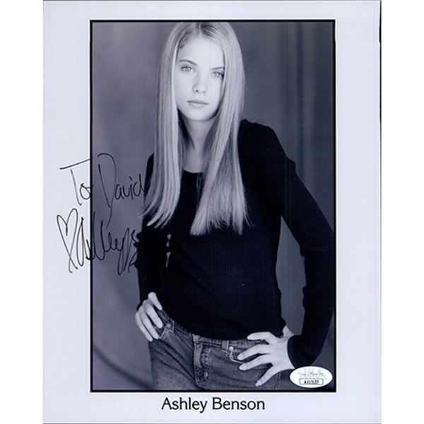 Pretty Little Liars Ashley Benson signed photo. JSA Authenticated