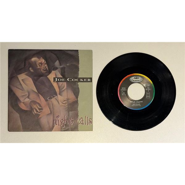 Joe Cocker Night Calls 45 Album