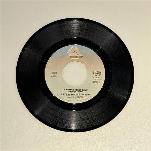 Ray Parker Jr. and Raydio A Woman Needs Love 45 Album