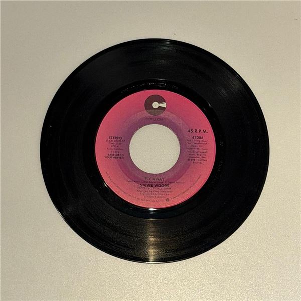 Stevie Woods Fly Away 45 Album