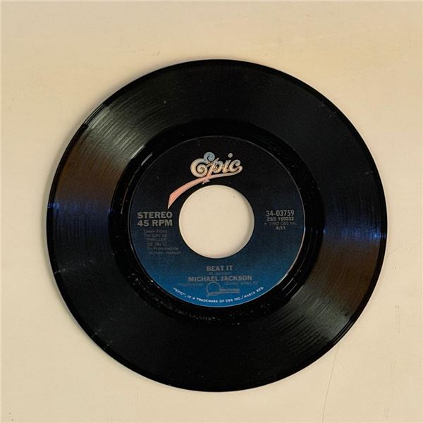 Michael Jackson Beat It 45 Album
