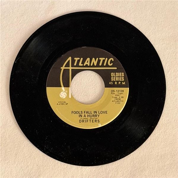 The Drifters Fools Fall In Love In A Hurry 45 Album