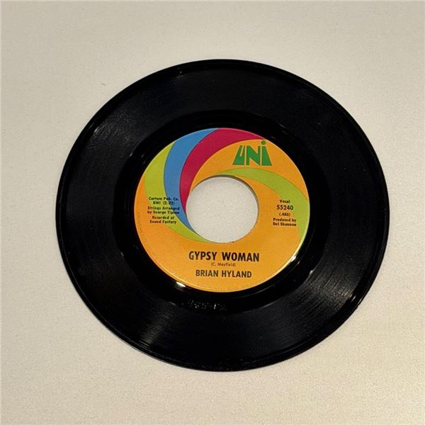 Brian Hyland Gypsy Woman 45 Album