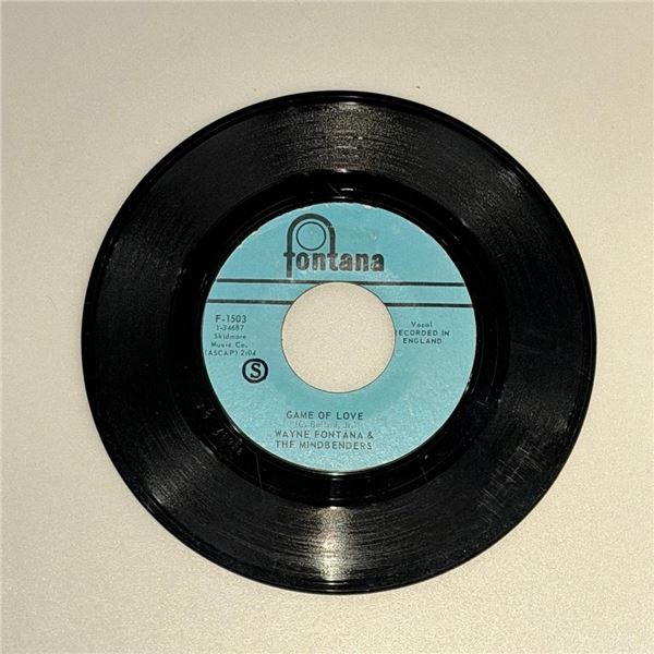 Wayne Fontana and the Mindbenders Game of Love 45 Album