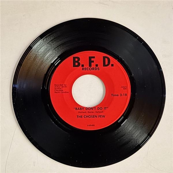 The Chosen Few Baby Don't Do It 45 Album